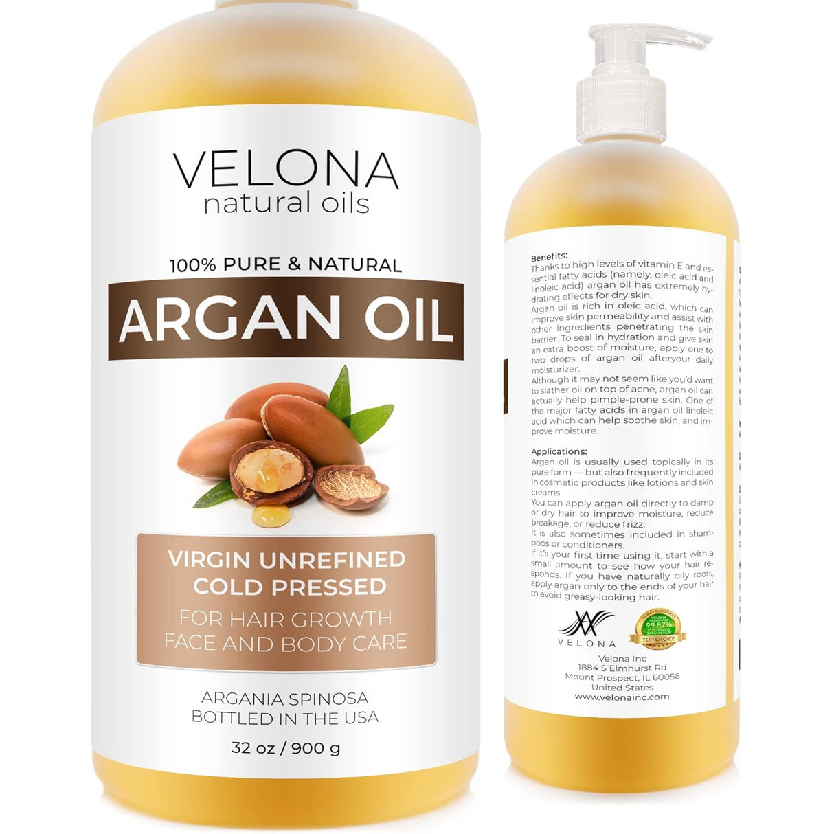 Aceite de Argán 100% Puro y Natural | Estimulante para el Cabello