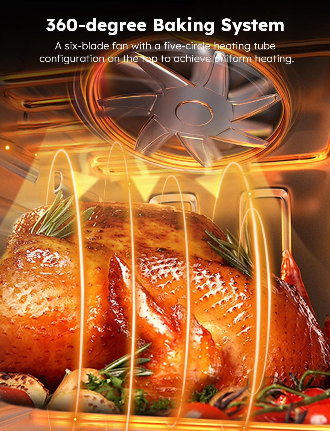 Freidora de aire Nuwave Brio 15.5Qt, 1800W, 100 presets