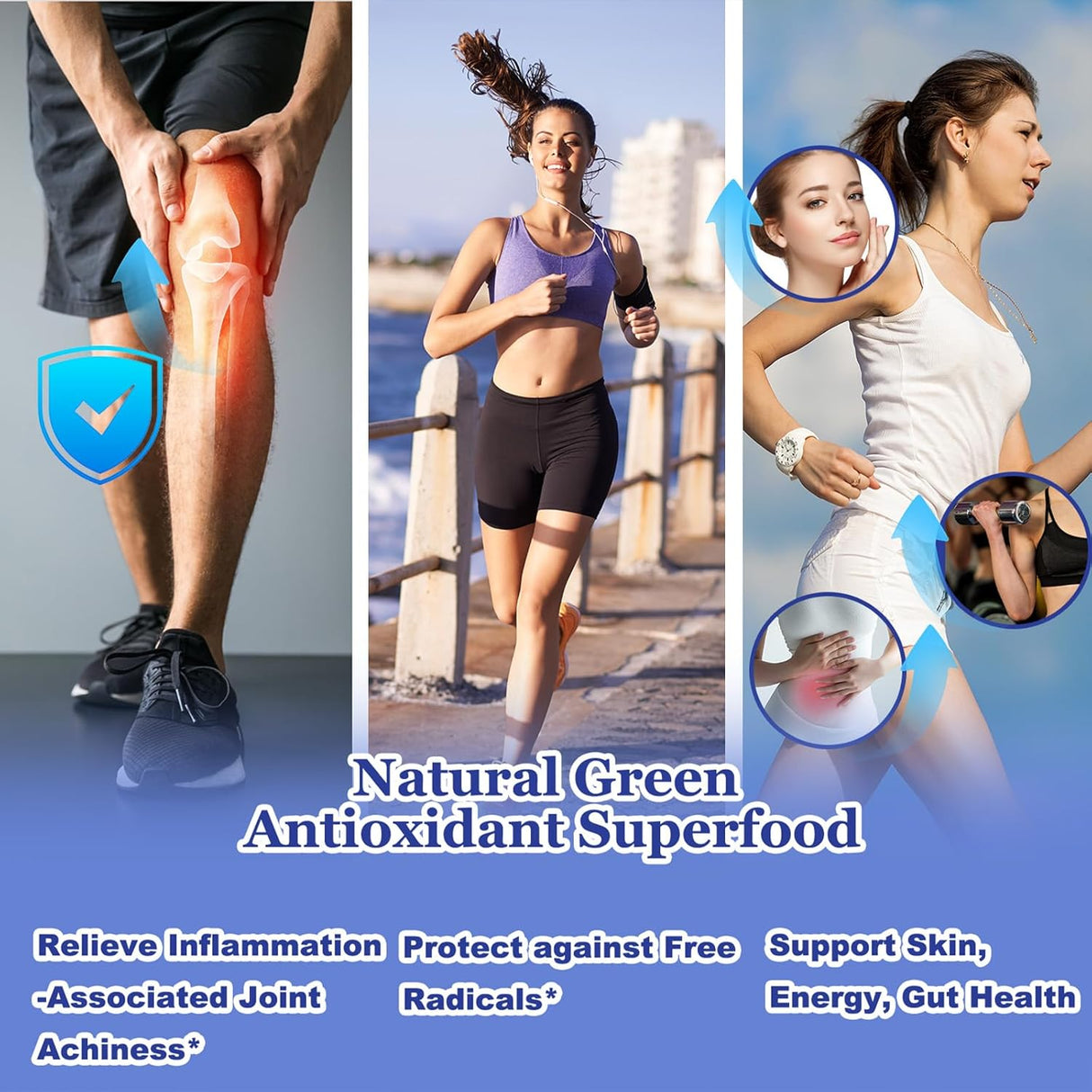 Moringa Líquido Orgánico 8000mg, Supergreens, Alta Potencia