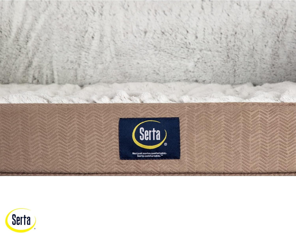 Cama para Perros Serta Orthopedic, Confortable y Reforzada, Grande