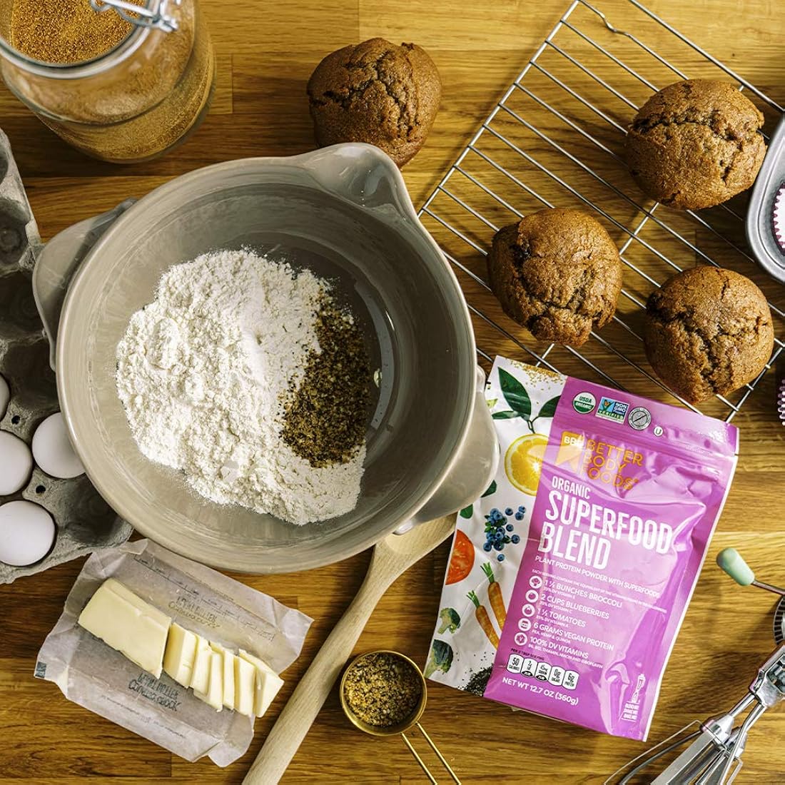 Suplementos Alimenticios Organic Superfood Blend 12.7 oz