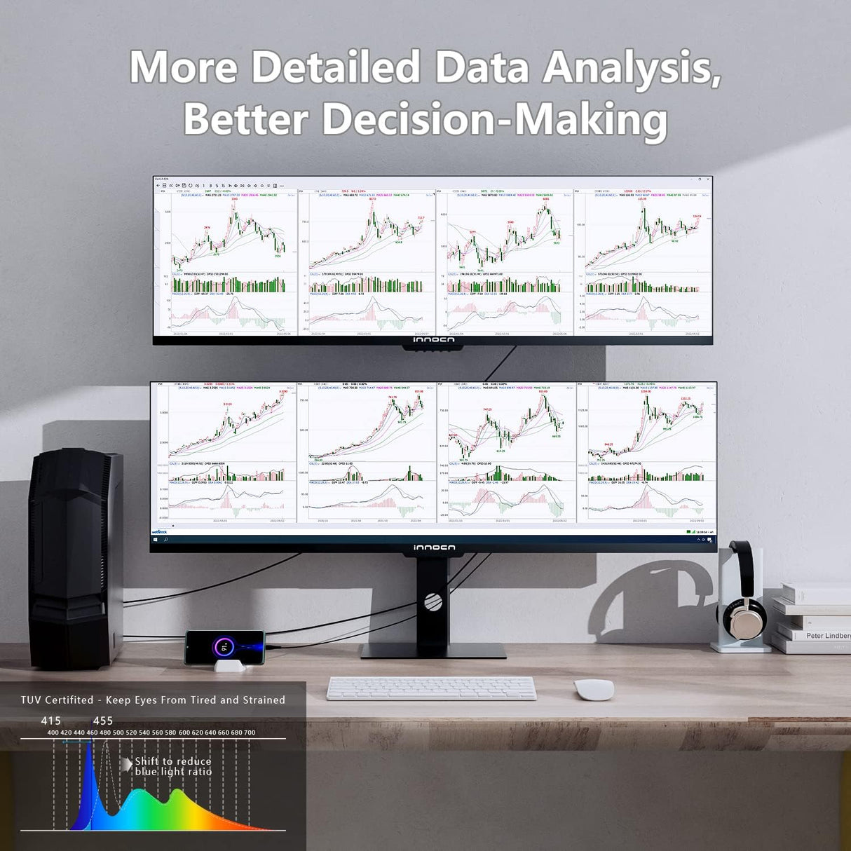 Monitor ultraancho 44C1G de 43.8 pulgadas WFHD Packard Bell