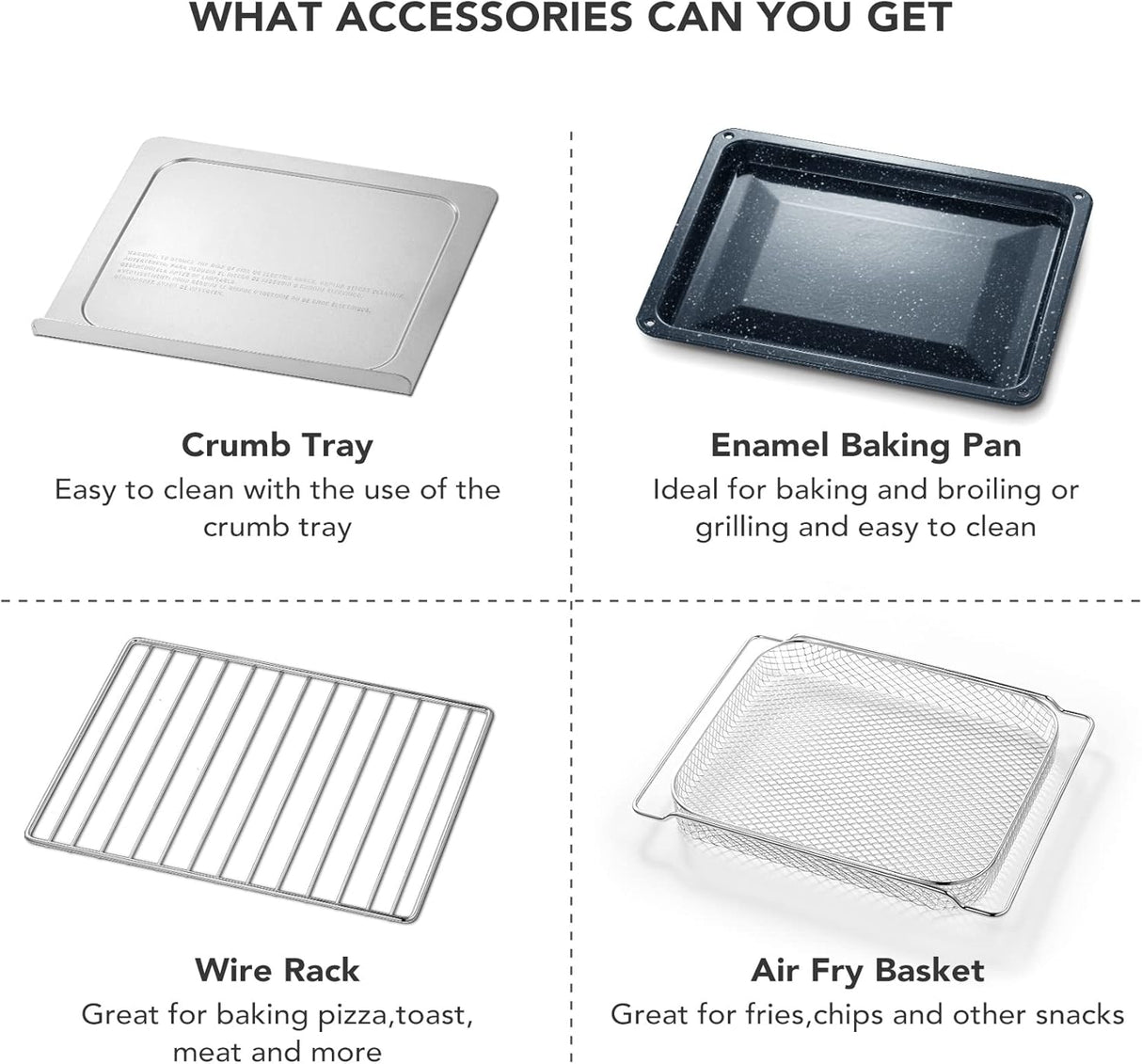 VAL CUCINA freidora de aire de calefacción infrarroja.