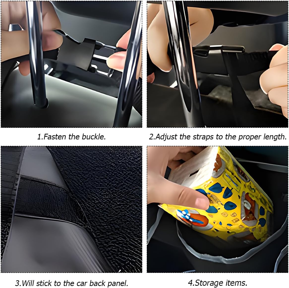 Organizador de Maletero BELOMI, Impermeable, 4 Bolsillos, Grande