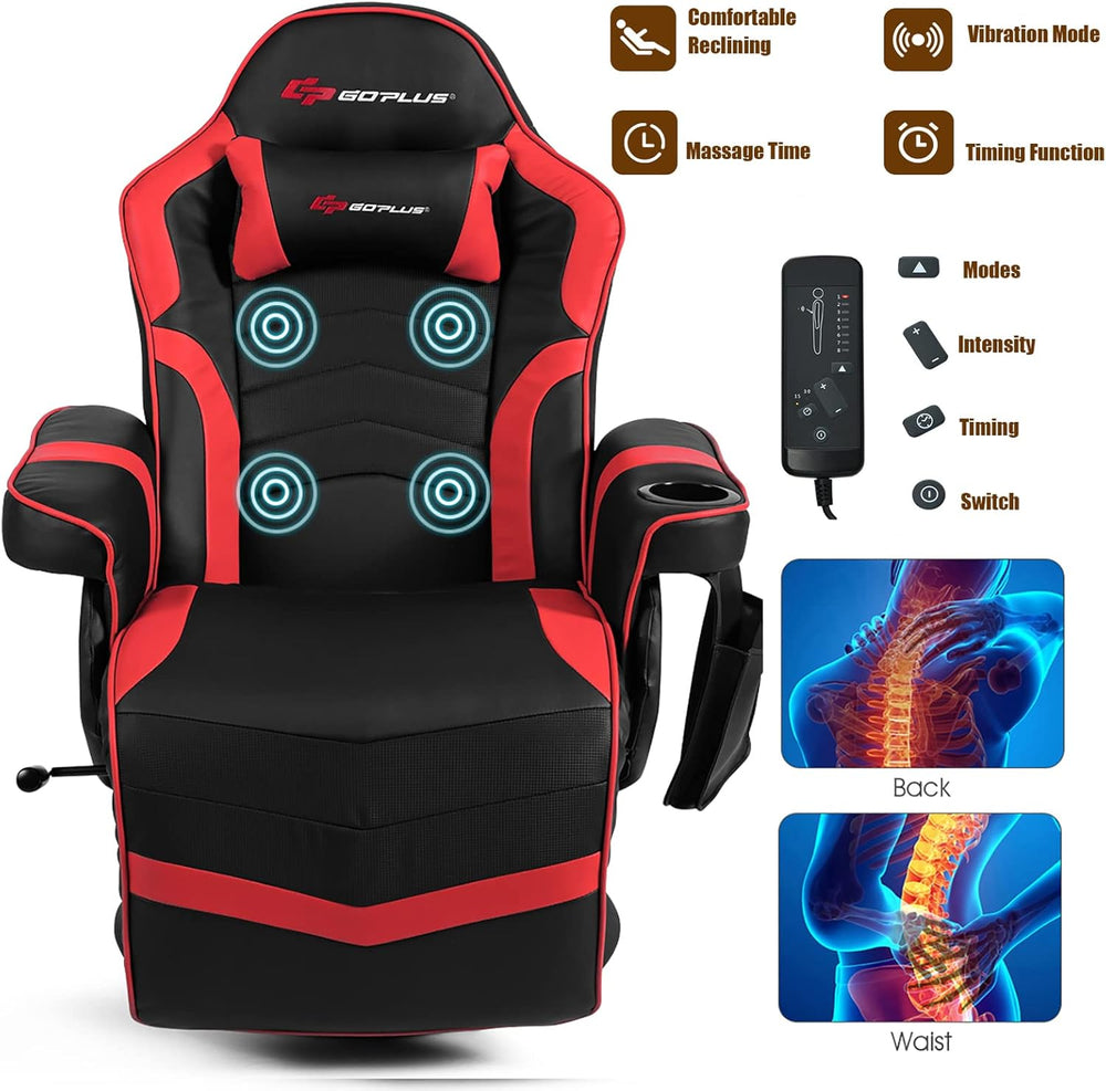 Silla Gamer ergonómico de piel sintética DJY-196 POWERSTONE