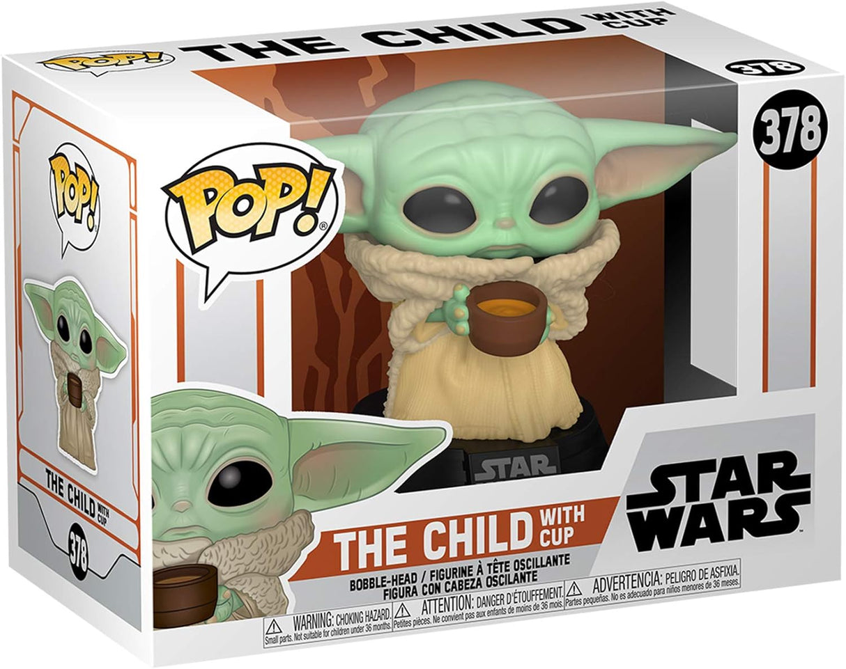 Funko Pop! Star Wars: El Niño con Taza - The Mandalorian