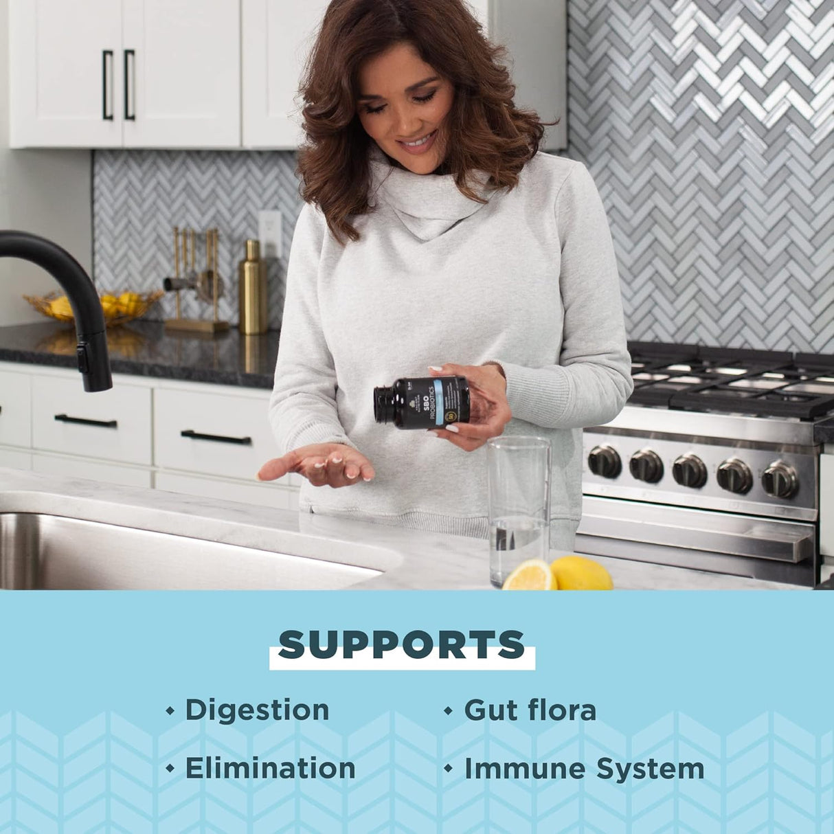 Probióticos SBO Ultimate, 50 mil millones CFU, 60 cápsulas