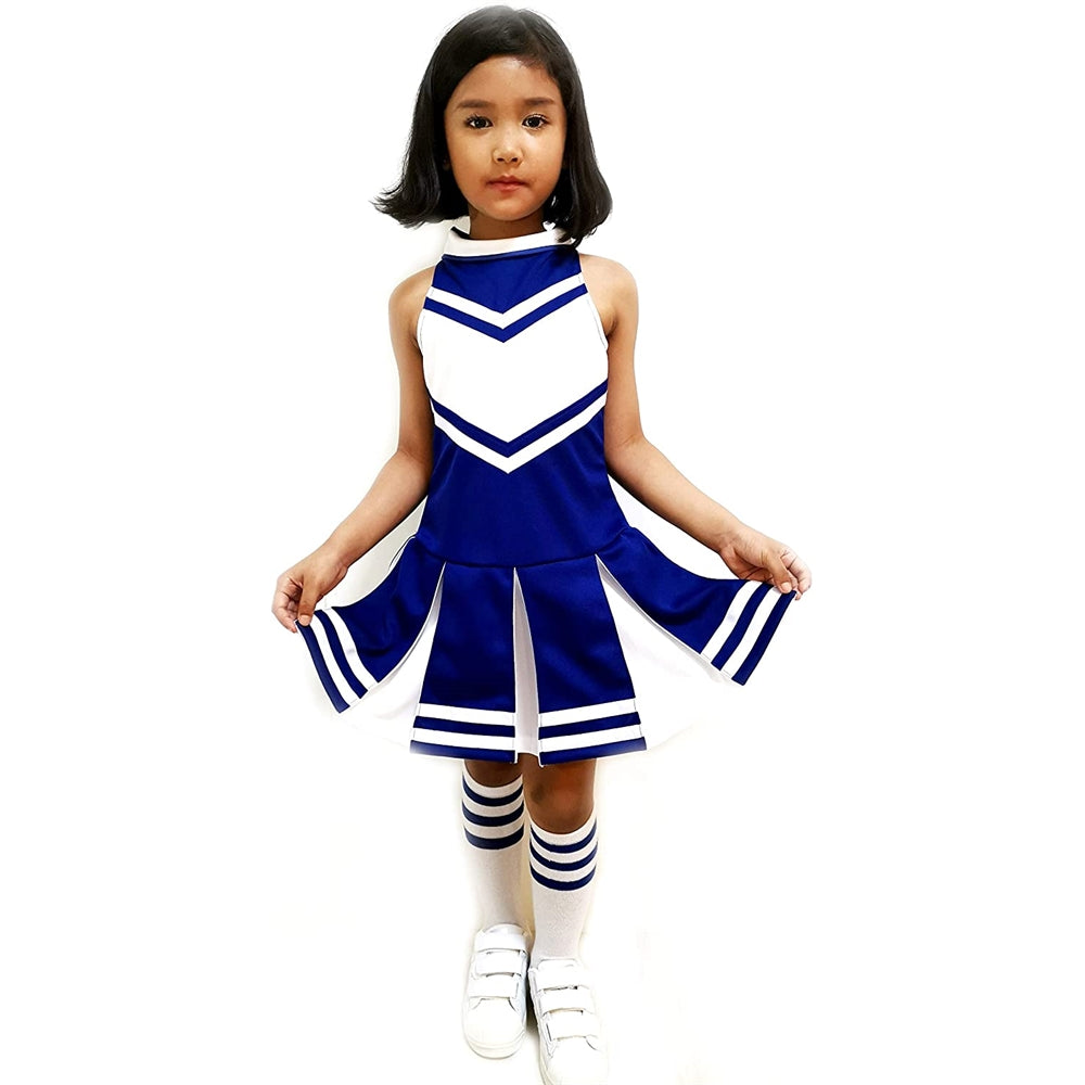 Disfraces de animadora azul talla XXL