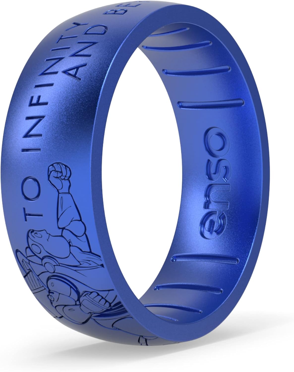 Anillos Silicona Grabados Clásicos - Diseño Cómodo y Flexible