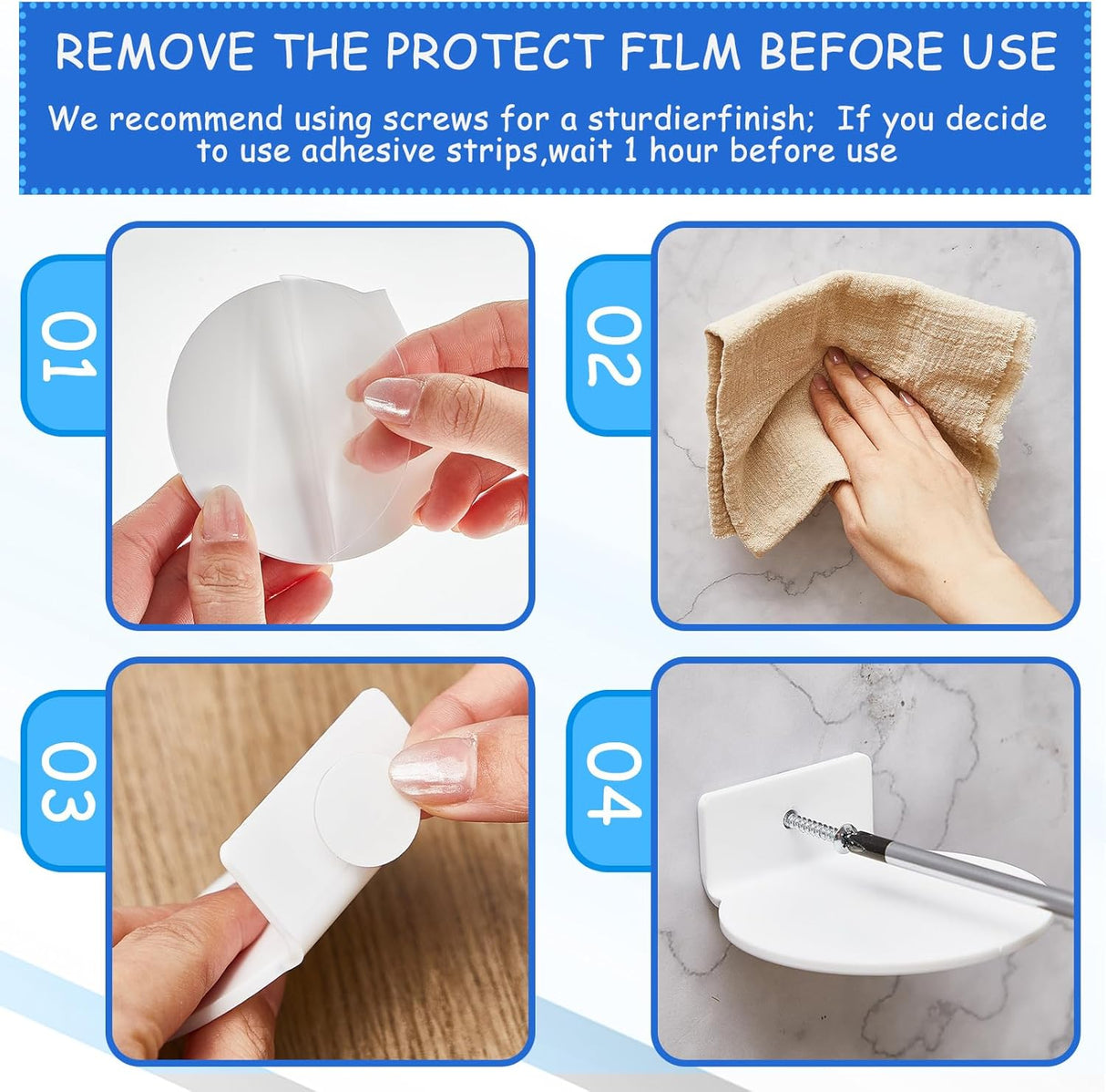 Estante Flotante Juexica 24 Pcs para Figuras de Acción 3 Pulgadas