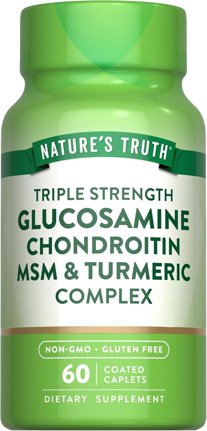 Complejo de Glucosamina y Condroitina Nature's Truth 60 Caplets