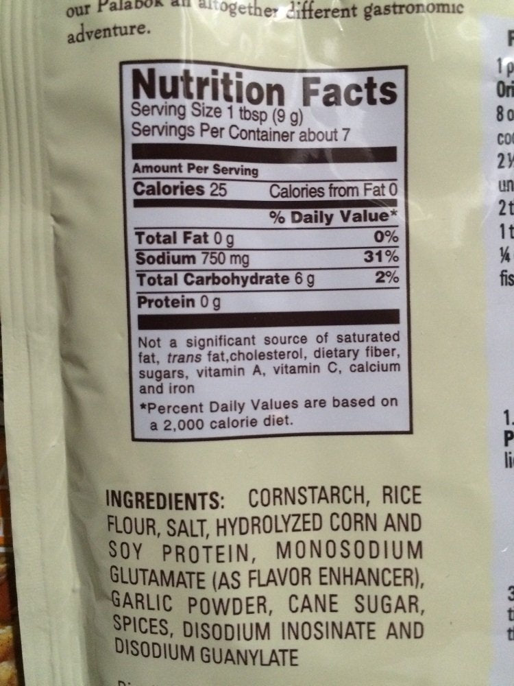 Mezcla de Gravy Palabok Mama Sita's 2oz (Paquete de 3)