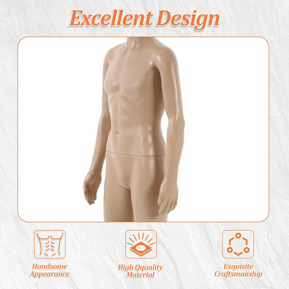 Maniquí Ajustable 69 para Ropa, Detachable, Poseable, Modelo 69