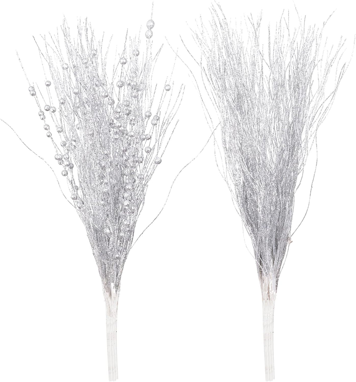 Ramas Artificiales Glitter SLK 16-Pack para Decoración Navidad