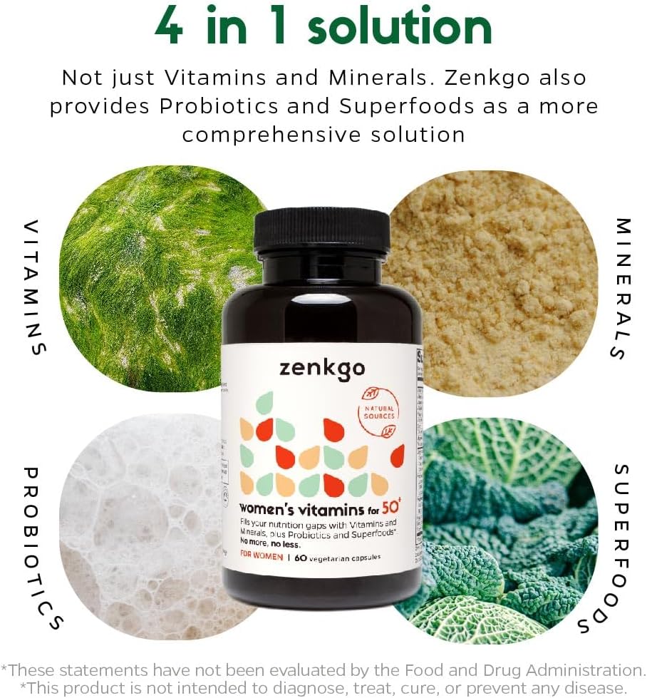 Suplemento Vitaminas para mujeres 50+ las articulaciones