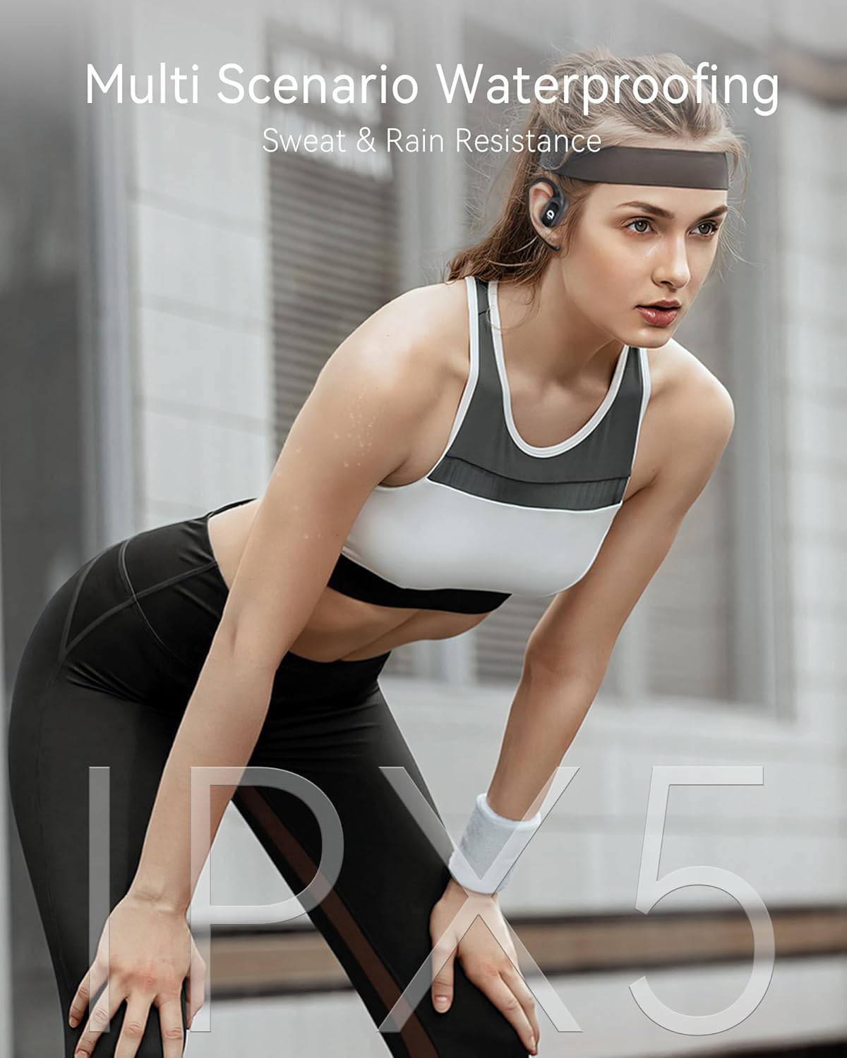 Auriculares Inalámbricos Abiertos con Control Táctil y Cancelación