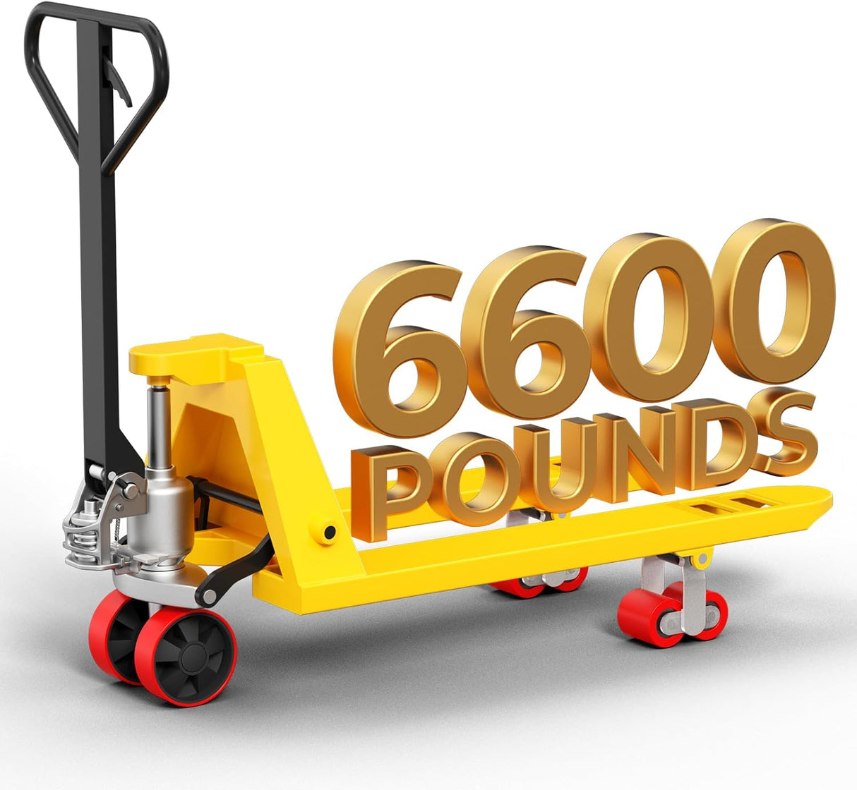 Carretilla Manual Arczorix 6600 Lb, 27 x 48, Mini Pallet Jack