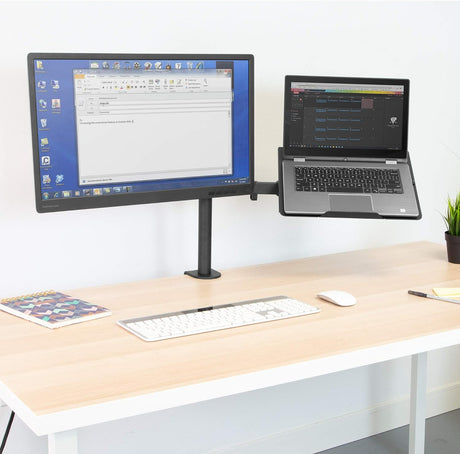 Soporte de escritorio para laptop y monitor Soporte portátil