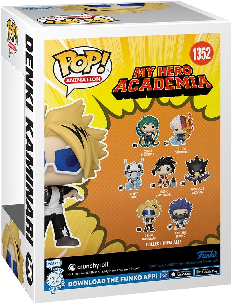 Funko Pop: My Hero Academia - Denki Kaminari (Brilla en la Oscuridad)