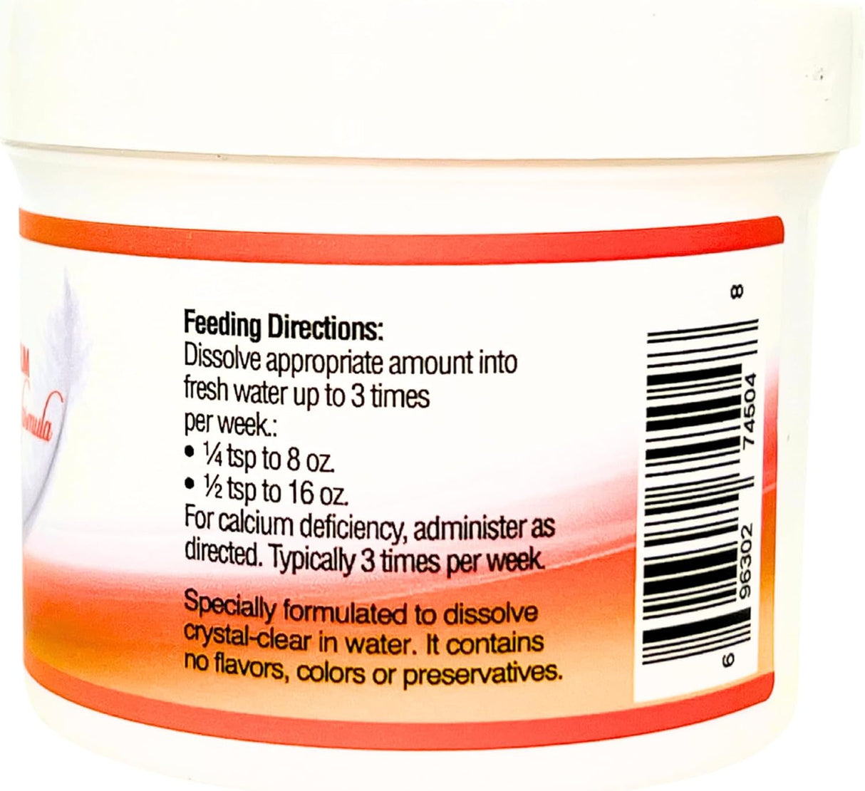 Para aves Suplemento de Calcio para Aves - Salud Aviar, 1.59 oz.