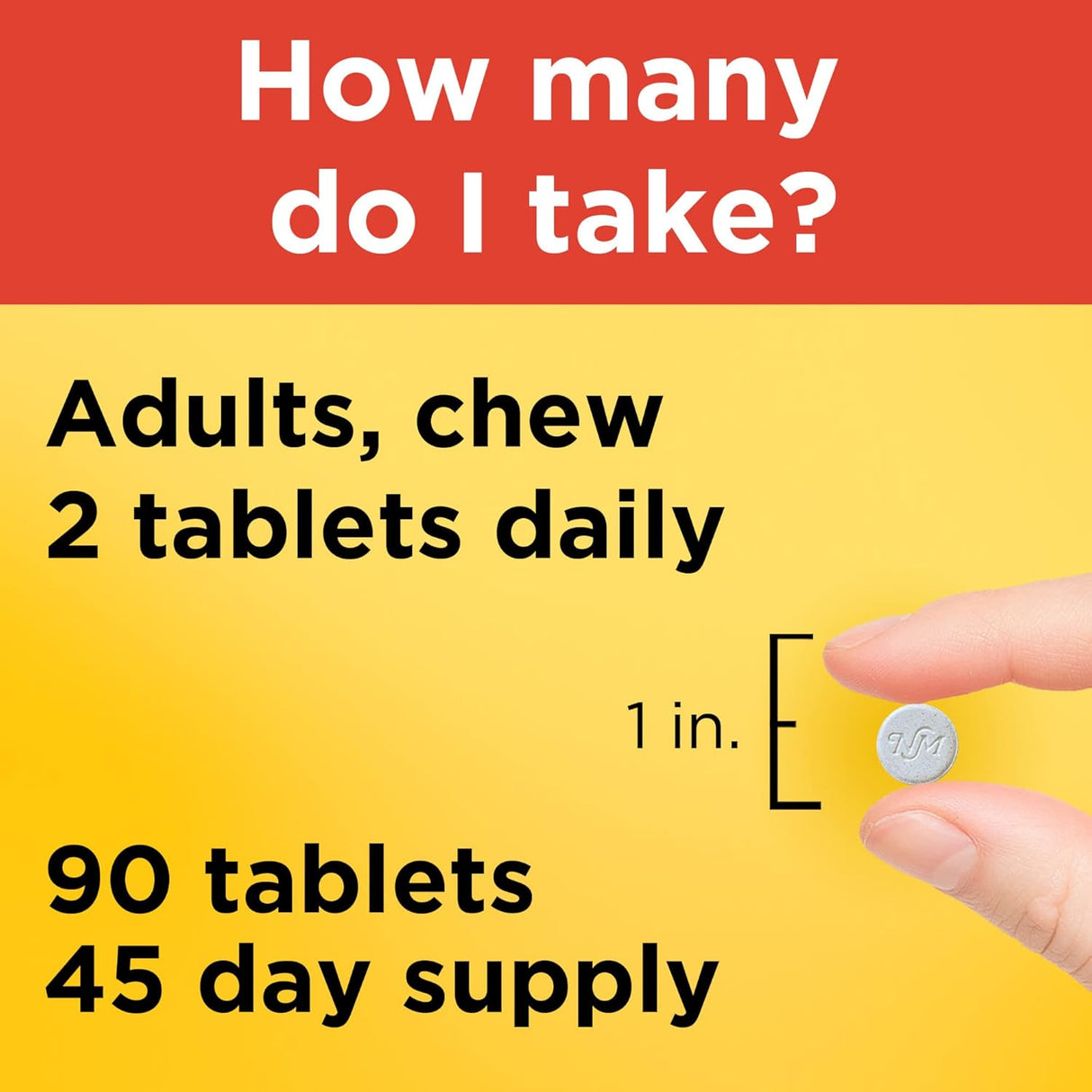 Suplemento Vitamina C masticable 1000mg apoyo antioxidante