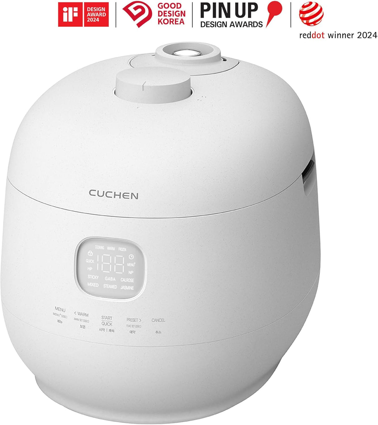 Olla arrocera a inducción CUCHEN CRH-TWS0610PWUS 6 tazas