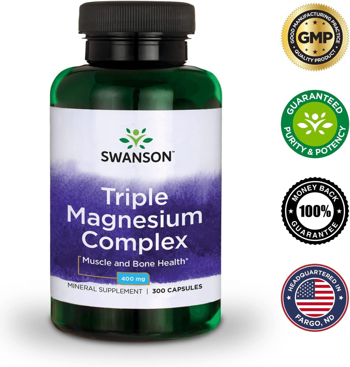 Complejo triple de magnesio de Swanson