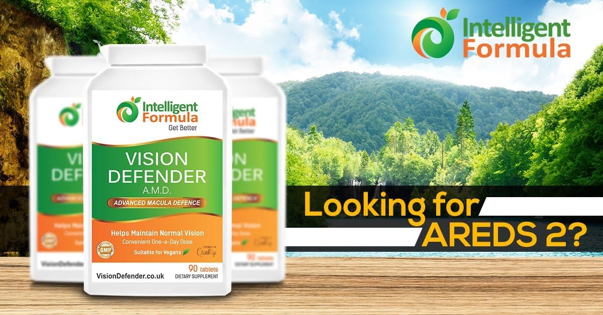 Suplemento AREDS2 VISION DEFENDER AMD luteína zeaxantina 90u