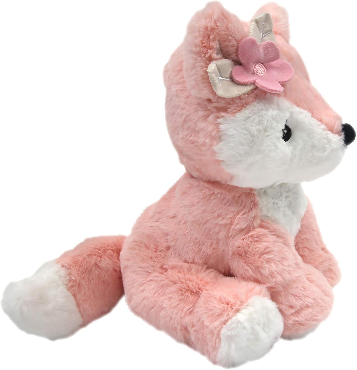 Lambs & Ivy Amistad árbol de peluche rosa bosque zorro de peluche - otoño