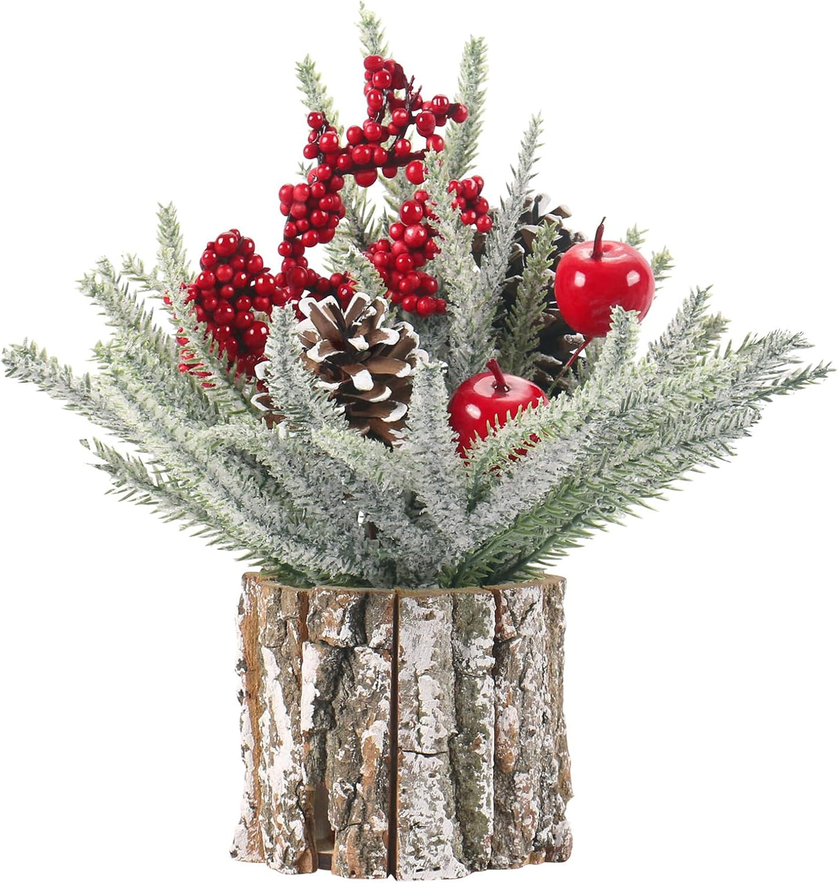 Árbol de Navidad Artificial Mini, Super Holiday, 13.7 Pulgadas