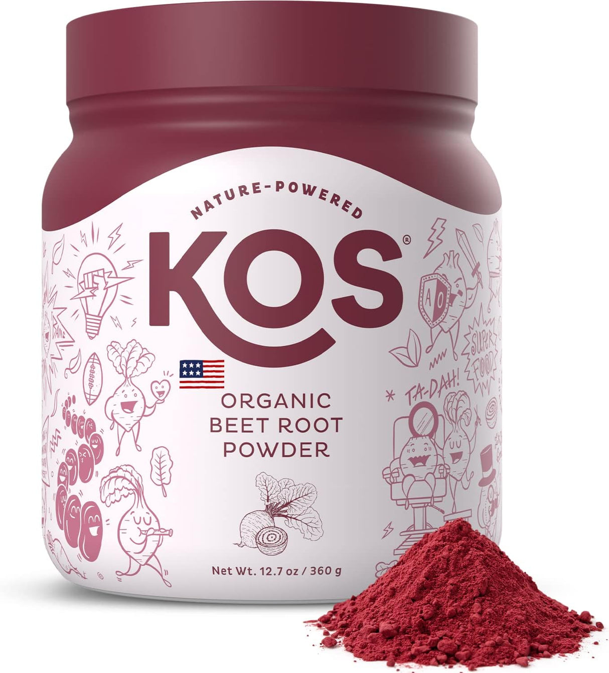 Suplementos Betabel orgánico Polvo de betabel natural