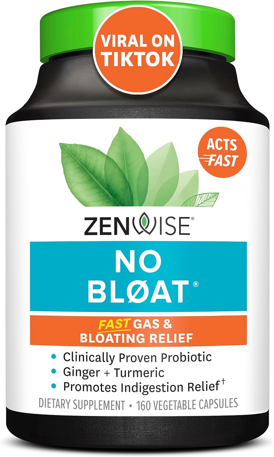 Suplemento Probióticos enzimas digestivas para la hinchazón