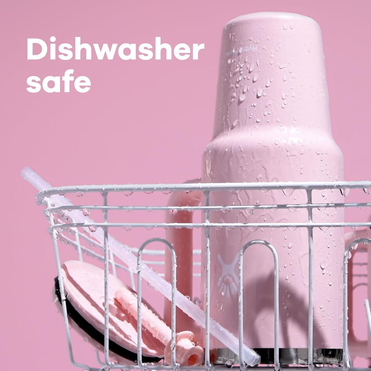 Vaso Térmico Hydro Flask con Tapa y Popote, Modelo Insulado