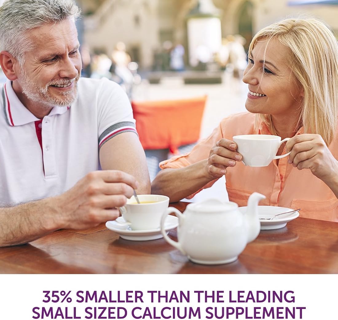 Tabletas de suplemento de calcio y vitamina D salud ósea