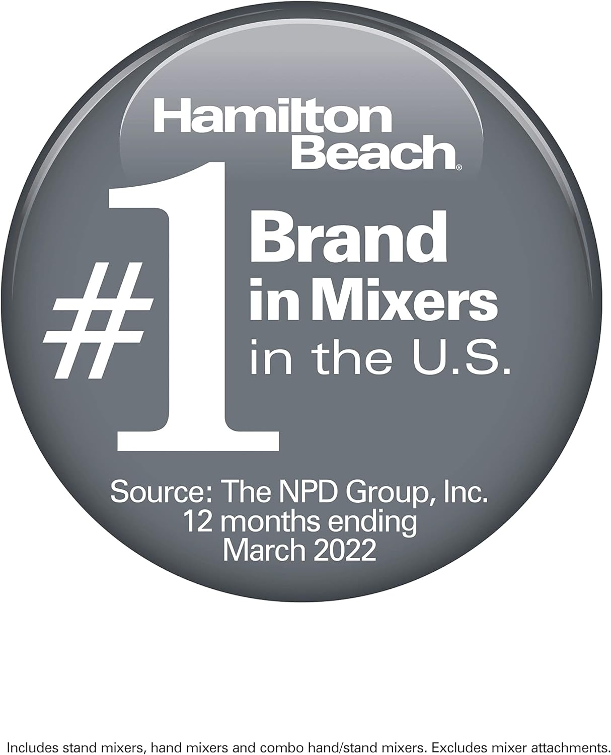 Batidora clásica de pie Hamilton Beach rojo (64654)