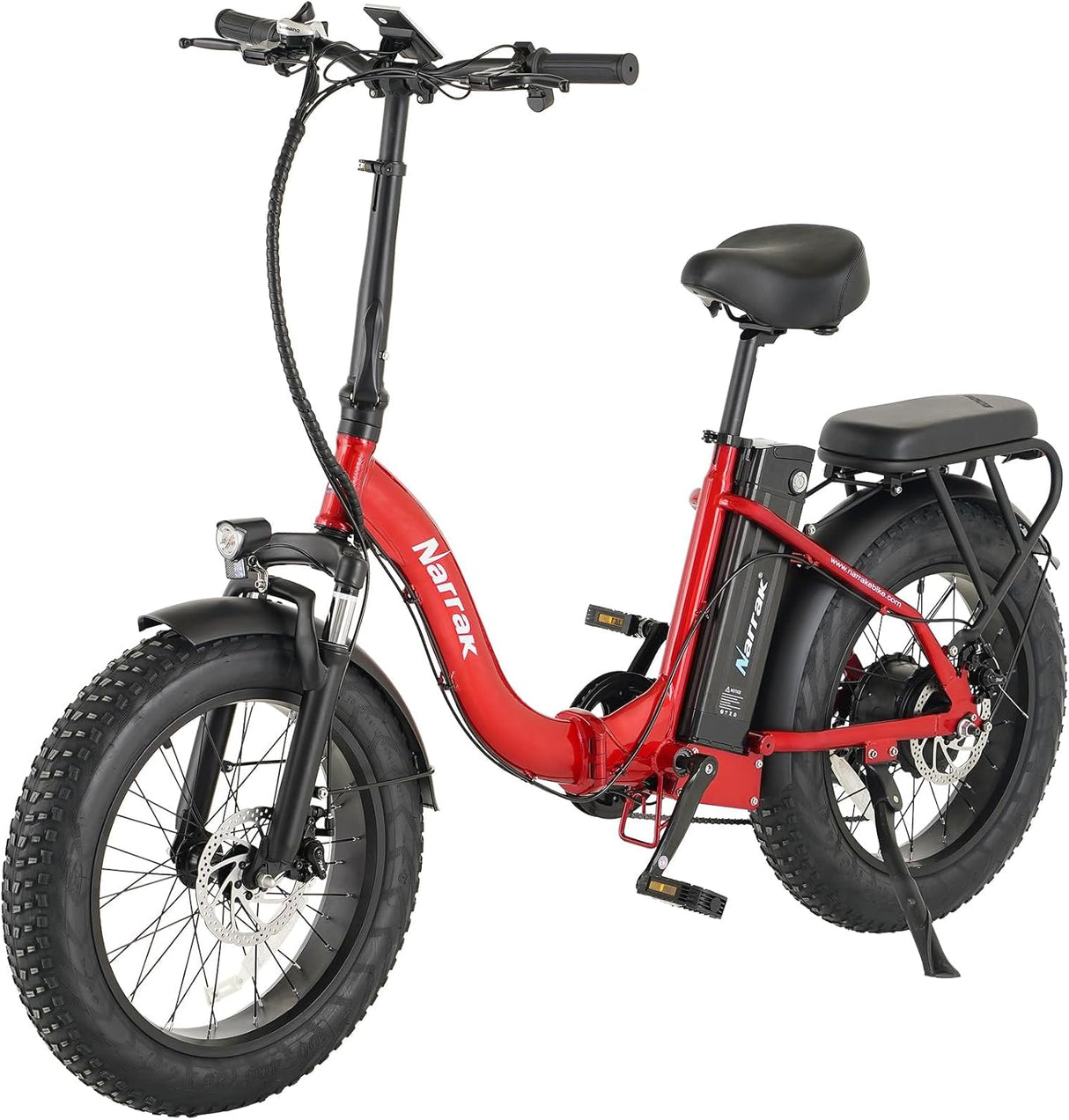 Bicicleta Eléctrica Plegable Fat Tire, 48V, Motor 1100W, M5