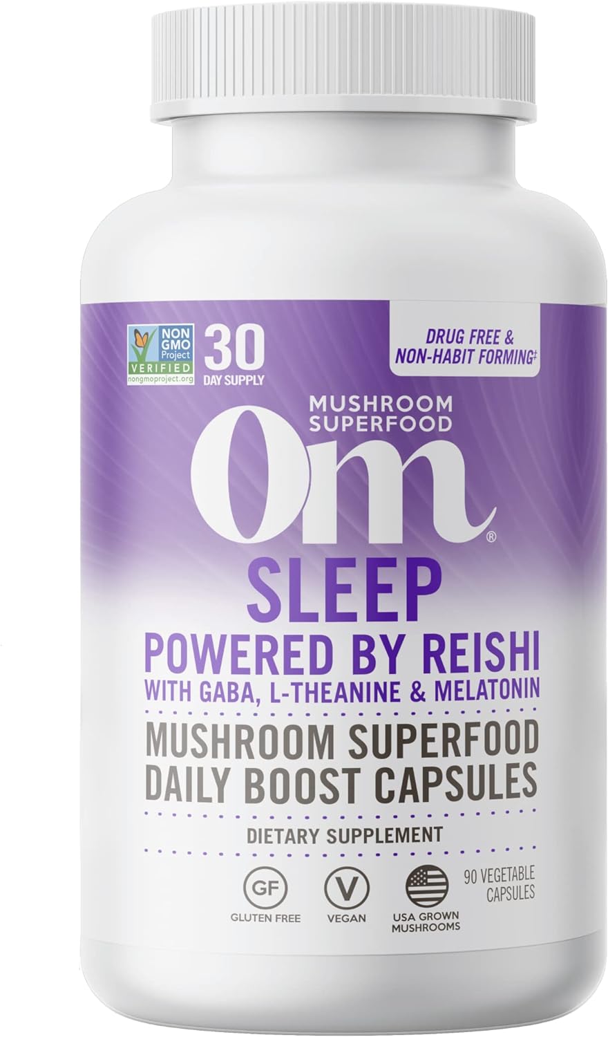 Suplemento Superfood Cápsulas de hongos para dormir 90 und