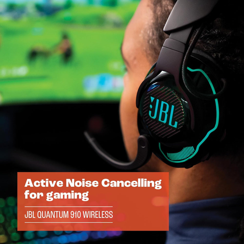 Auriculares Gaming Inalámbricos JBL Quantum 910, Grande