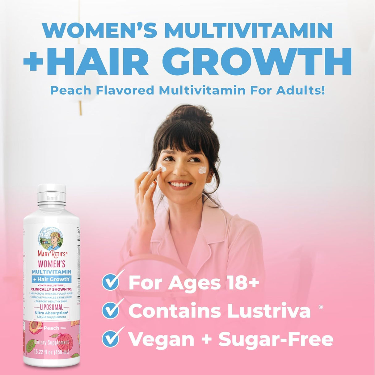 Suplemento Multivitamínico para mujer + liposomal 450ml