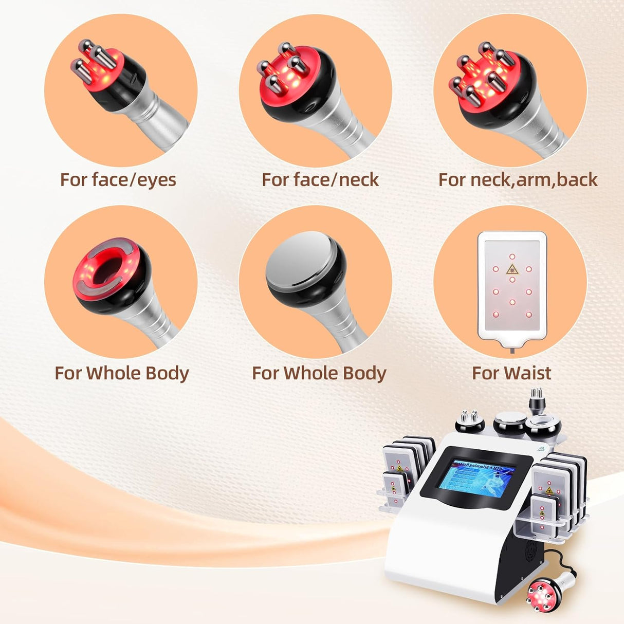 Máquina de Cuidado de Piel para Celulitis Glúteos 110V