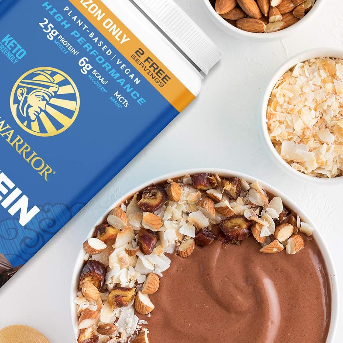 Suplementos Alimenticios Proteína vegana en polvo con BCAA