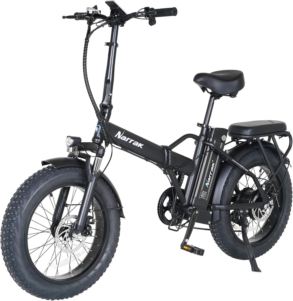 Bicicleta Eléctrica Plegable Fat Tire, 48V, Motor 1100W, M5