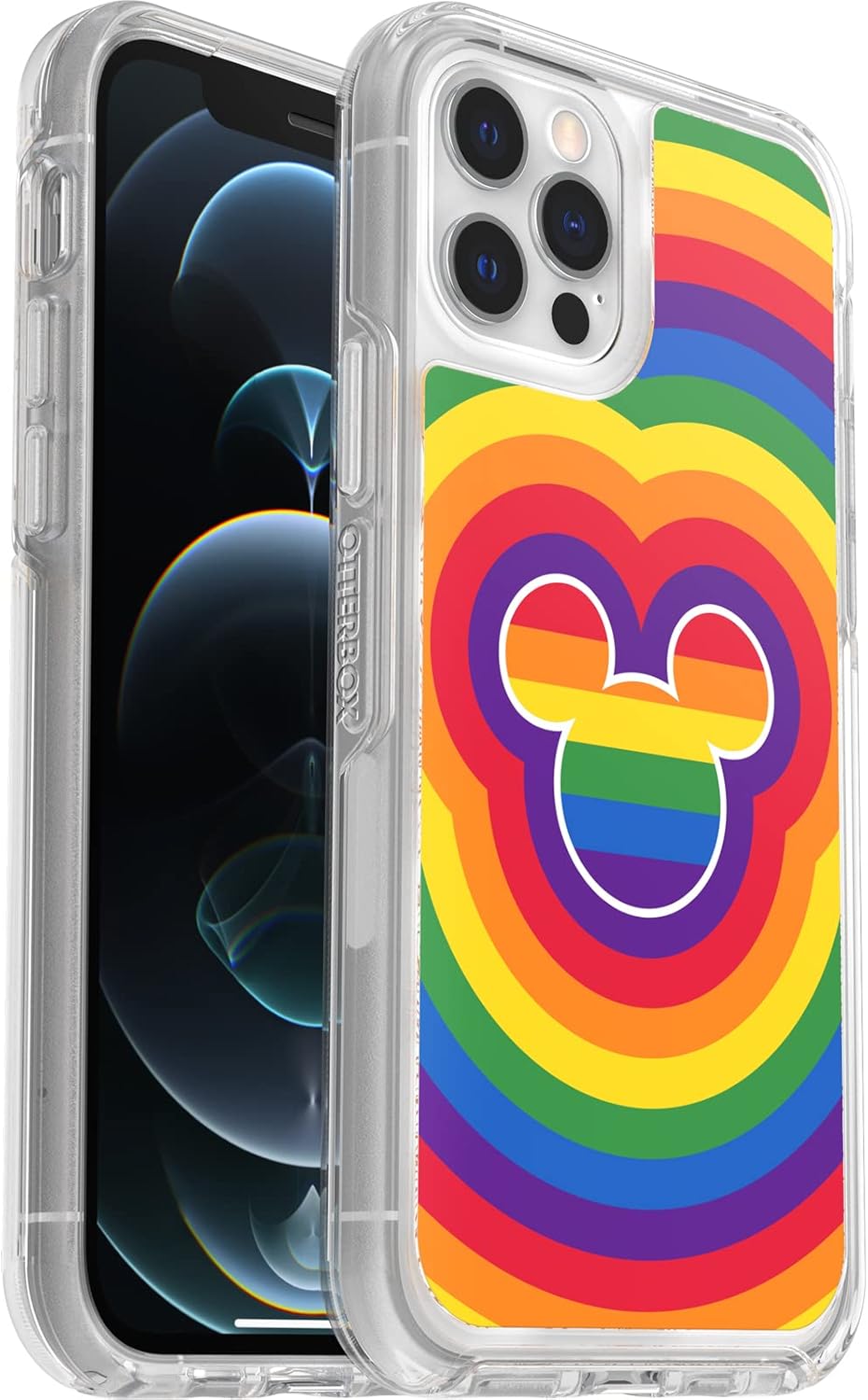 OtterBox Amazon Exclusive SYMMETRY SERIES - Funda para iPhone 12/12 Pro - DISNEY PRIDE