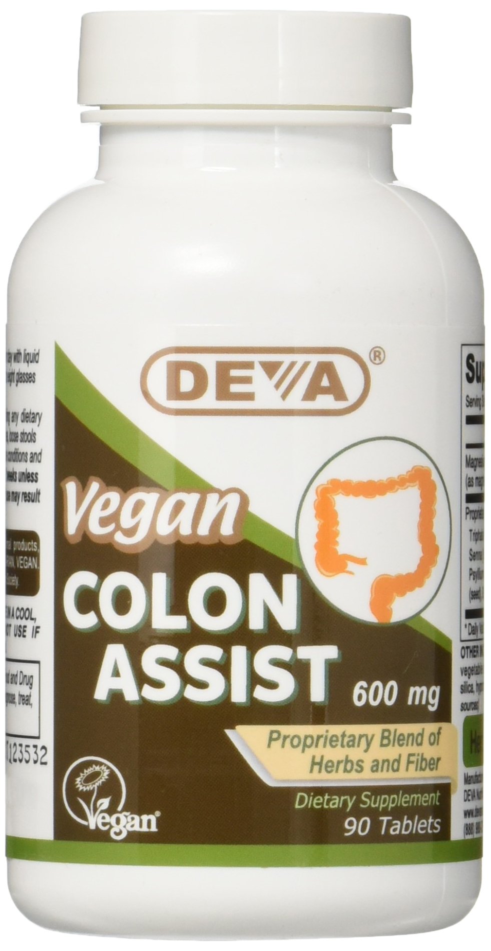 Deva Nutrition Colon Assist Tabs 90 unidades