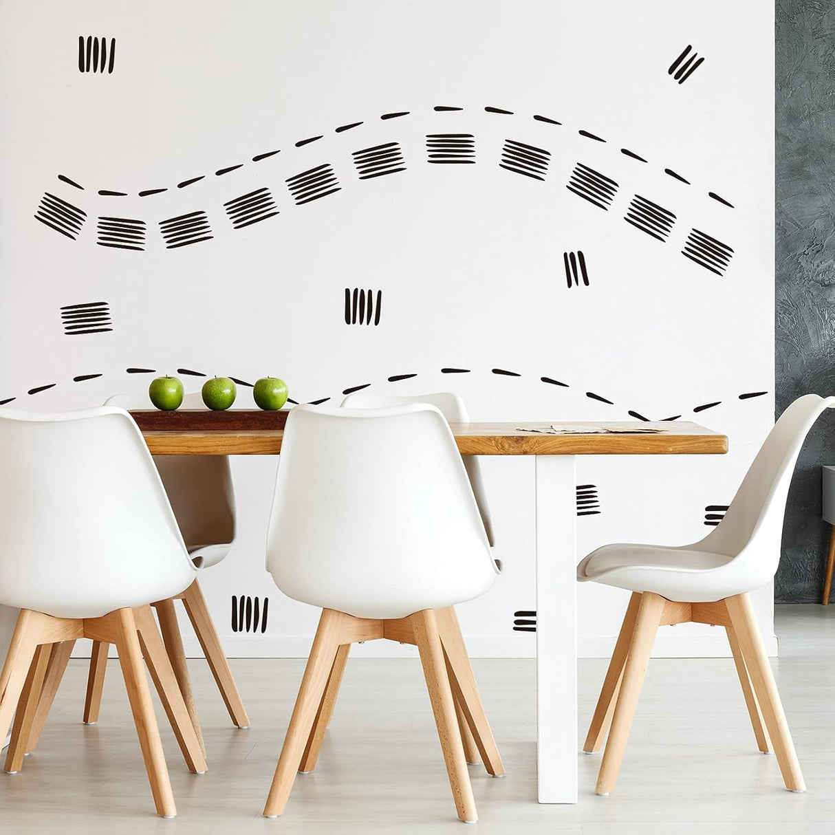 Decal de Pared Boho 264 Piezas, Moderno, Autoadhesivo