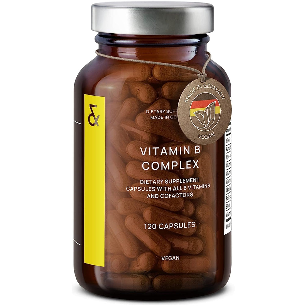 Suplementos Complejo vegano de vitamina B 120 cápsulas