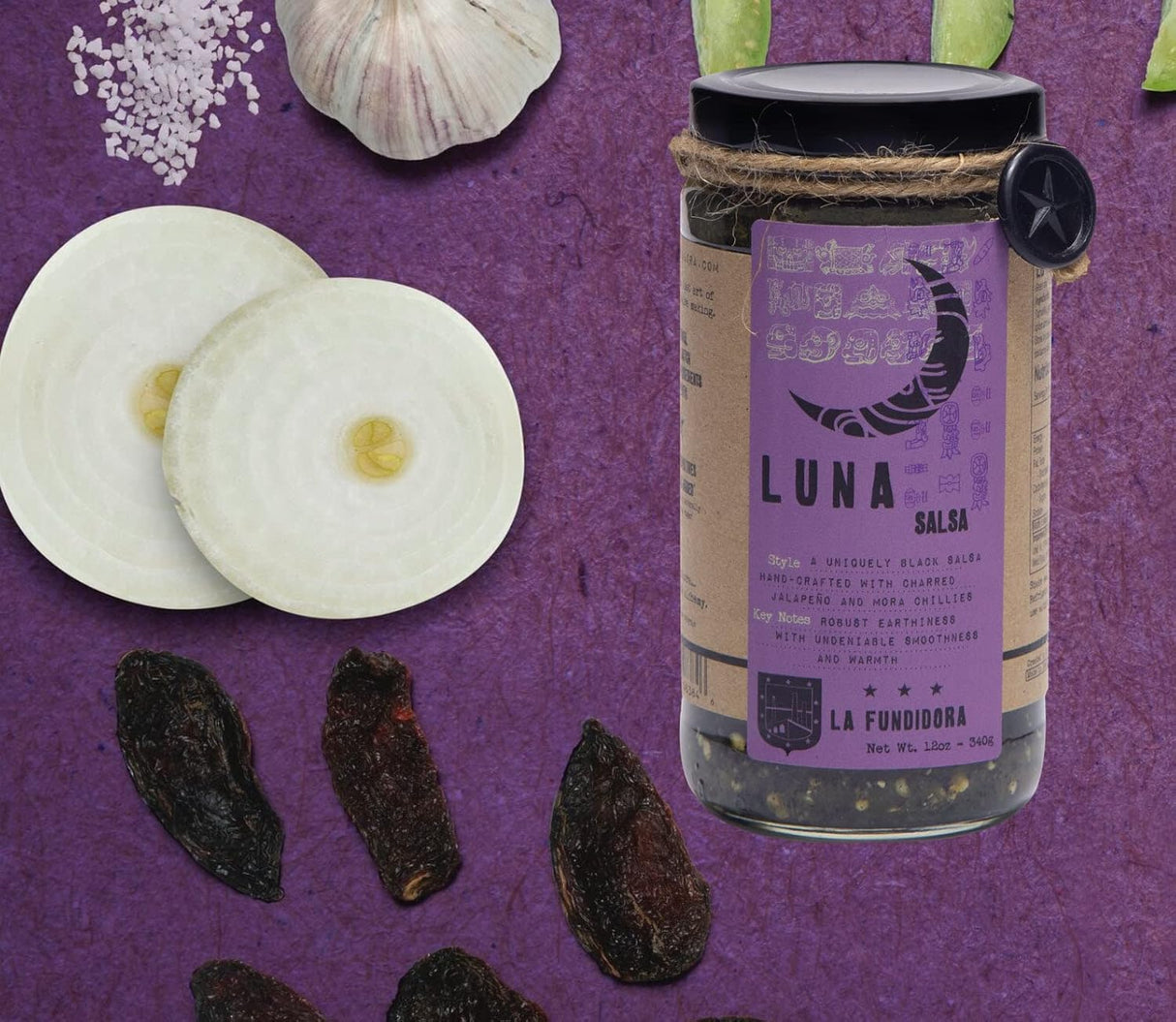 Salsas Tradicionales La Fundidora, Todo Natural, Luna