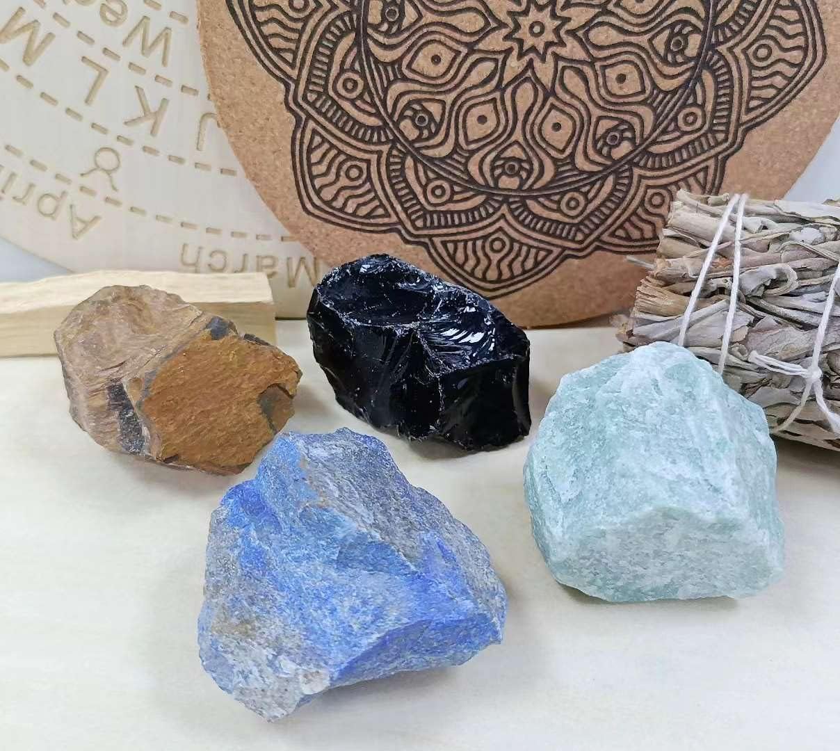 LAIDANLA Juego de piedras mixtas a granel de 2 pulgada