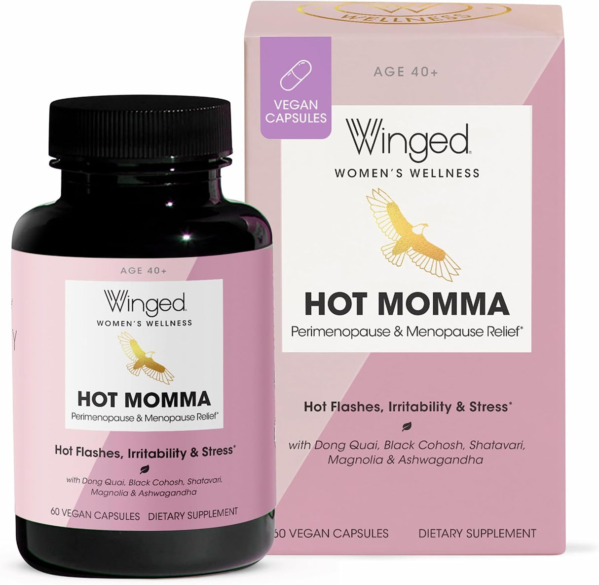 Suplemento de perimenopausia y menopausia Winged Wellness