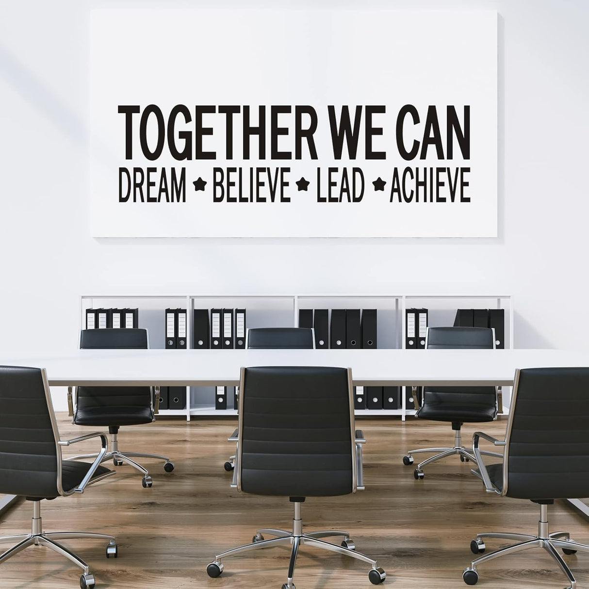 Vinilos Motivacionales VODOE para Oficina, Citas Inspiradoras 45x12.6